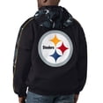 thumbnail image 2 of Men's Starter Black Pittsburgh Steelers Thursday Night Gridiron Full-Zip Hoodie, 2 of 2