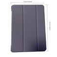 thumbnail image 3 of Funda para IPad 10.2/IPad 9.ª generación 2021/IPad 8.ª generación 2020/IPad 7.ª generación 2019, carcasa trasera rígida con soporte delgado, funda inteligente para Ipad9.7 2017/2018/air/air2, 3 of 4