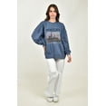 thumbnail image 4 of Sudadera Oversize Montauk Roman Fashion /Juvenil, 3846 (Azul petroleo) azul petroleo CH, 4 of 4