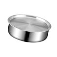 thumbnail image 3 of Tnarru Rice Bowl with Lid Insulated Soup Bowl Mixing Bowl 21.5cmx6.5cm Baking Stackable Unbreakable Korean Stainless Steel Rice Bowl, 3 of 8