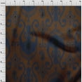 thumbnail image 3 of oneOone Georgette Viscose Fabric Ethnic Ikat Printed Fabric 1 Yard 42 Inch Wide, 3 of 4