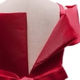 thumbnail image 6 of Kiijoy Girls Off The Shoulder Party Formal Dress Birthday Pageant Princess Dress, Red, 6 of 6
