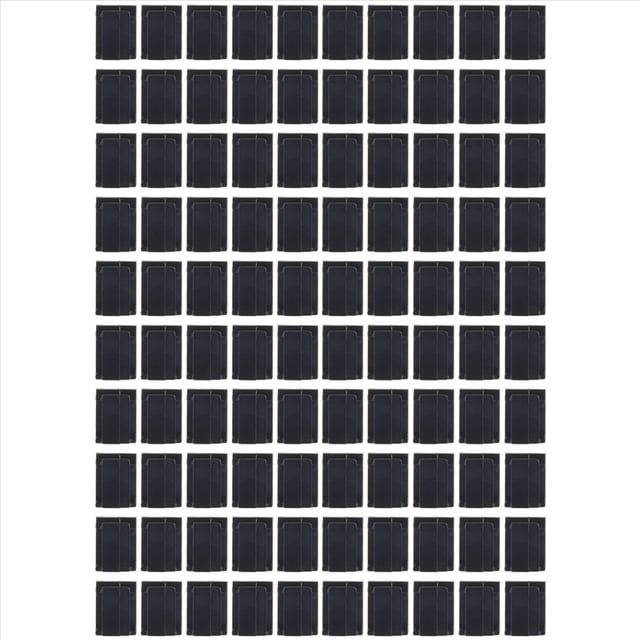 100 Piezas Clips de Cable Adhesivo Abrazaderas Alambre Organizador Coche Sujetador Cuerda
