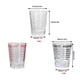 thumbnail image 5 of Toystoory Taza medidora de vidrio con escamas, vasos de onzas líquidas pesadas, herramientas para hornear, manija transparente para medir la Juegos de servir café y té Blanco/60ml, 5 of 6