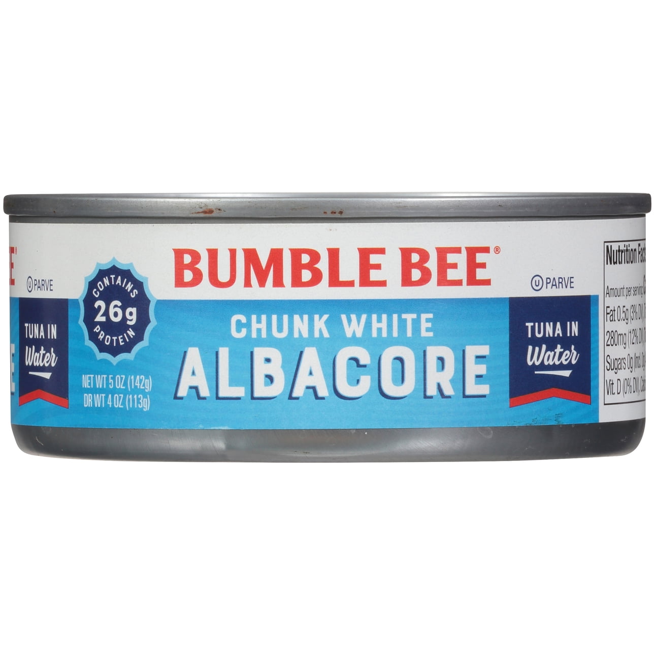 Bumble Bee Chunk White Albacore Tuna in Water, 5 oz can