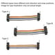 thumbnail image 5 of Cable Plano de Cinta IDC Rainbow Wire, 16 Pines 118cm Longitud Paso de 2,54 mm, Tipo-B, 5 of 5
