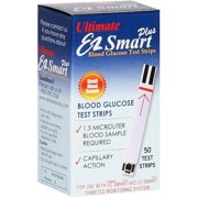 EZ Smart Ultimate Plus 50 Count Glucose Test Strips