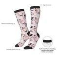 thumbnail image 4 of Sikiie Cat Knee Socks, High Socks Long Stretchy Sock Women Knee High Stocking, Long Socks for Women, 4 of 6