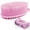 Pink, variant on Exfoliating Silicone Body Scrubber Easy to Clean, Lathers Well, Long Lasting, And More Hygienic Than Traditional Loofah Pink