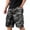5# Dark Gray, variant on Cargo Shorts Mens Knee Length Camo Casual Classic Relaxed Fit Drawstring Waist with Pockets Khaki M
