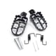 thumbnail image 3 of Kit Reposapiés Negro Aluminio Reemplazo para Yamaha YZ125 YZ250 PW50, 3 of 6