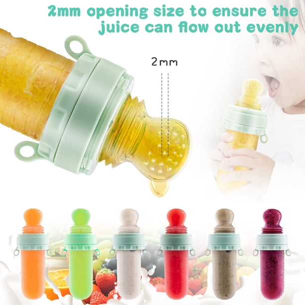 MesaSe Baby Food Feeder Fruit Feeder Pacifier Silicone Feeding