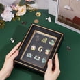 thumbnail image 3 of Black Pin Display Shadow Box 6.7x2x8.7 Inch Pin Collection Display Frame with Clear Window Medal Display Shadow Box Enamel Pin Display Frame for Military Medals Jewelry Pin Collectibles for DIY, 3 of 6