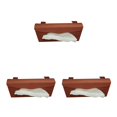 thumbnail image 4 of Naiovety Caja de almacenamiento de pañuelos para parasol de coche, accesorios interiores universales, organizador de caja, bolsa de servilleta Type1 NO1, 4 of 6
