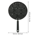 thumbnail image 4 of LOLIPPYY Making Sandwiches Breakfast Frying Pan Black 1Pcs for Home Kitchen, 4 of 5