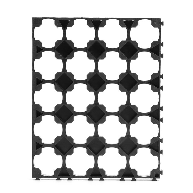 Titular De Bricolaje 2 uds 4x5 celdas 18650 soporte espaciador de batería soporte radiante para paquete de batería DIY Likrtyny Para estrenar