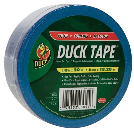 Duck Brand Duct Tape, 1.88 in. x 20 yds., Blue