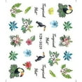 thumbnail image 1 of YZW 3029 3d Embossed Diy Water Transfer Nail Decoration Sticker, 1 of 5