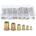 thumbnail image 1 of Insert Nutsert, 150 Pcs Rivets en Alliage de Zinc Insert Écrou Rivets Qualité de Confiance, 1 of 8