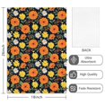 thumbnail image 2 of 2 Pcs Pioneer Flower Floral Print Pattern Kitchen Towels, Funny Microfiber Dish Towel Set, 18" X 26" Tea Towels, 2 of 6