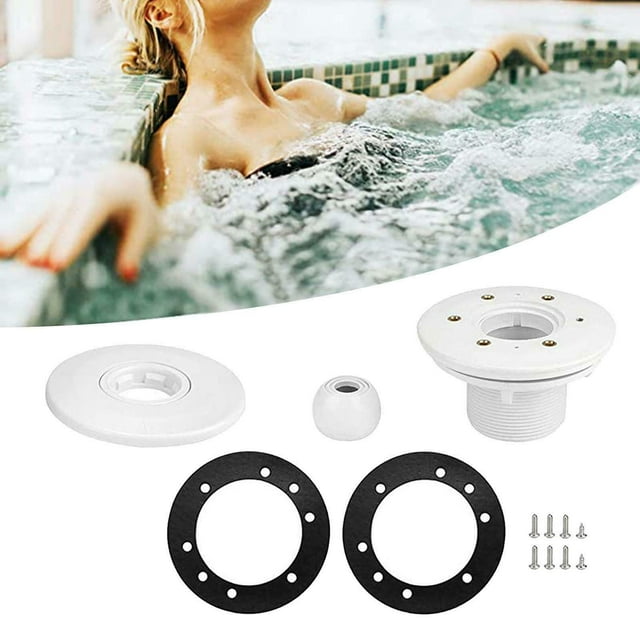 Boquilla giratoria para masaje de SPA, transforma tu experiencia en la piscina con flujo de agua de 360°, desmontaje fácil de limpiar, dirección ajustable