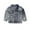 Blue, variant on Esaierr Toddler Baby Kids Boys Girls Long Sleeve Denim Jacket Lapel Button Fashion Top 1-6Y Casual Outerwear Jacket Spring Autumn