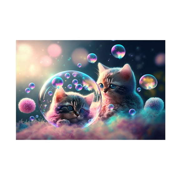 Canvas Wall Art - Ray Heere 'Mystical Morning 6' Wall Art for Living Room, Bedroom, or Office Décor by Trademark Fine Art - 19 x 12 Inches