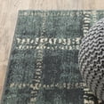 thumbnail image 6 of Oriental Weavers Carson Area Rug - 0746J - 9'10" x 12'10" - in Blue/ Ivory - Modern Industrial Style, Stain Resistant, Family and Pet Friendly , Family, Dining, Living Room Rug, 6 of 8