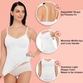 thumbnail image 4 of QRIC Compression Cami Shirts for Women Tummy Control Shaper Tank Top with Built in Removable Padded Bra Shapewear, 4 of 6