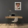 thumbnail image 3 of Macke, August 11x14 White Modern Wood Framed Museum Art Print Titled - Four Girls, 3 of 4