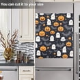 thumbnail image 4 of Halloween Ghosts and Bats Pumpkins Dishwasher Magnet Cover Magnetic Dishwasher Refrigerator Sticker Door Home Decorative Art Kitchen Panel Decal 23x26 Inch, 4 of 6