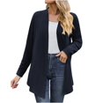thumbnail image 4 of Lindreshi Cardigan Sweaters for Women Women's and Winter Sweater Coat Cardigan Long Sleeve Blouse Clothing Loose Tops, 4 of 5