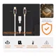 thumbnail image 3 of Paquete 10 Cables Para iPhone C A Lightning 2.4a U-volt, 3 of 8