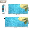 thumbnail image 3 of Coolnut Summer Palm Tree Beach Towel Super Soft Microfiber Sand Free Beach Towels, Oversized Camping Pool Towel, Lightweight, Breathable & Quick Dry Towels, 31x71in Washcloth Gift, 3 of 7
