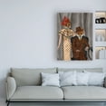 thumbnail image 3 of Trademark Fine Art 'Fox Couple 1930s' Canvas Art by Fab Funky, 3 of 3