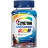Centrum Men MultiGummies Multivitamin/Multimineral Supplement, Assorted Fruit Flavors 70 ea (Pack of 4)