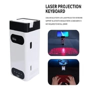 (LaserX) Wireless Laser Projection Bluetooth Virtual Keyboard for Iphone, Ipad, Smartphone and Tablets