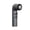 A002- Clear (Gray), variant on Portable Handheld Fan with Superconducting Cooling Bent Tube, USB Rechargeable, Digital Display, High - Speed, Champagne - Outdoor, Travel, Office, Commute