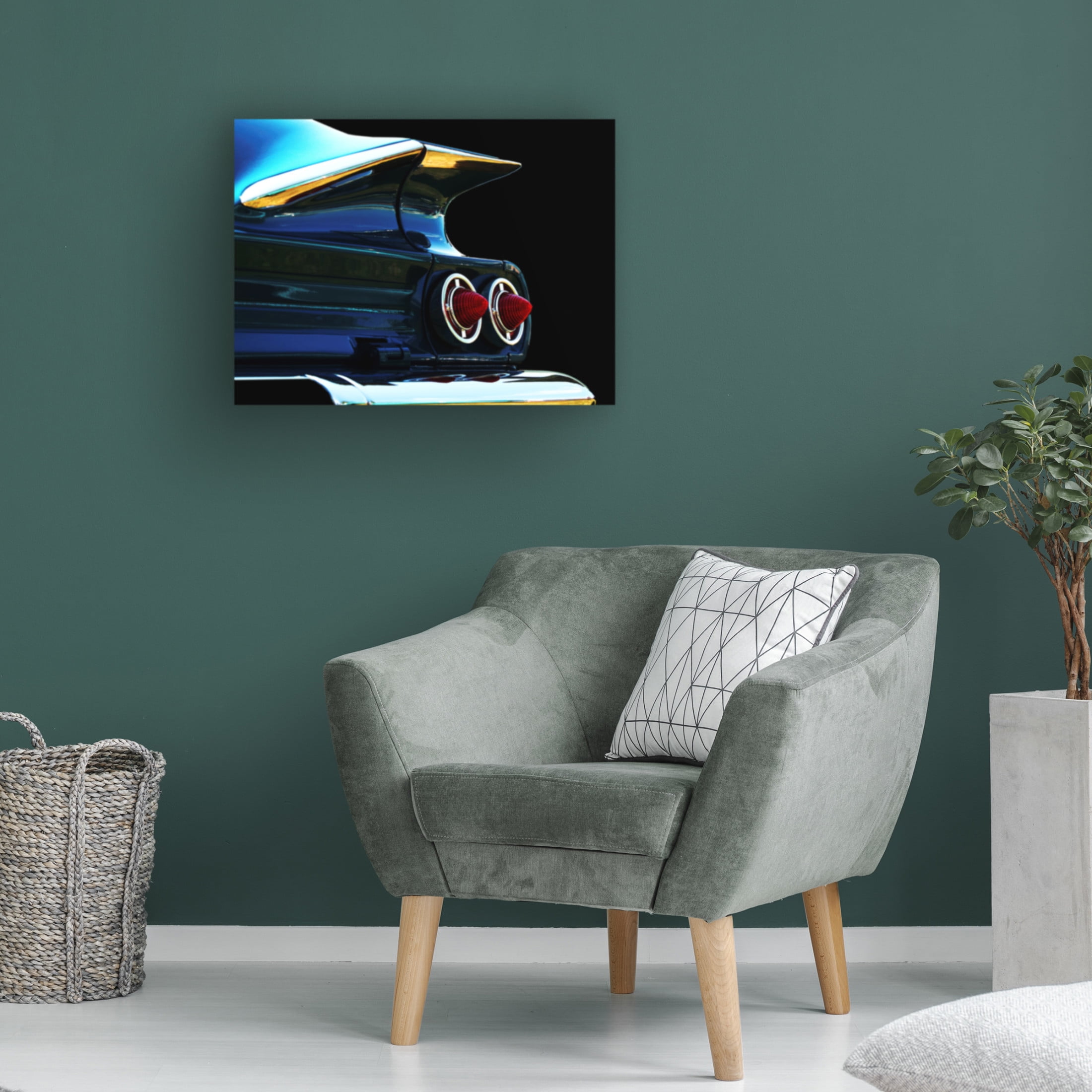 Canvas Wall Art - Clive Branson '60 Chevy El Camina 1-2 Truck' Wall Art for Living Room, Bedroom, or Office Décor by Trademark Fine Art - 19 x 14 Inches