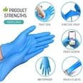 thumbnail image 4 of MCHAIMKO Nitrile Gloves, 100 Count, 4 mil, Disposable Latex-Free, Food Safe, Cleaning, Health, 4 of 7