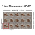 thumbnail image 2 of Cowboys Horse Fabric by the Yard for Western,Farmhouse Wooden Plank Patchwork Decorative Fabric,Horseshoe Texas Star Upholstery Fabric,Vintage Barn Door Board DIY Waterproof Fabric,10 Yards, 2 of 6