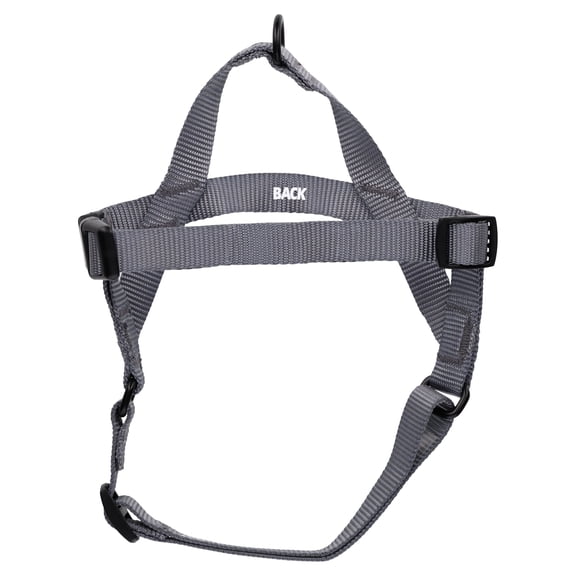 Vibrant Life Polyester Easy-On Dog Harness, Gray, S