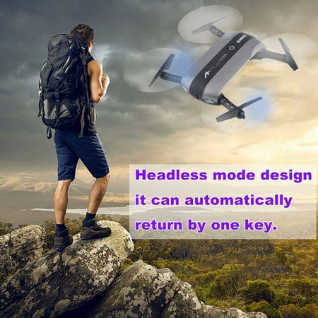 Mobile Cell Phone Control Drone Foldable Quadcopter 360 Degree Rotation 0.3 Million WiFi Gravity Sensor Hovering Toy