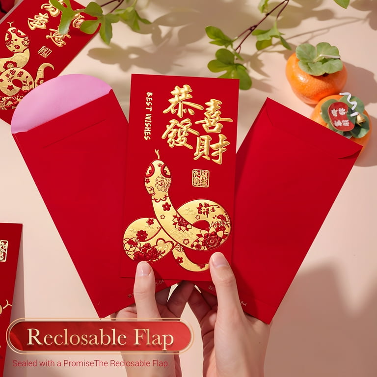 ThxToms Red Envelopes Chinese New Year, 36pcs Money