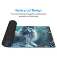 thumbnail image 4 of Xecao Cat Underwater Fantasy for Mouse Pad - Waterproof Extended Contour Mouse Mat, Large Gaming Mousepad Laptop Keyboard Mat with Non-Slip Rubber Base, 4 of 8