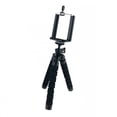thumbnail image 1 of Soporte para teléfono móvil con trípode flexible, negro, inclinable, 1 kg, 1 of 1