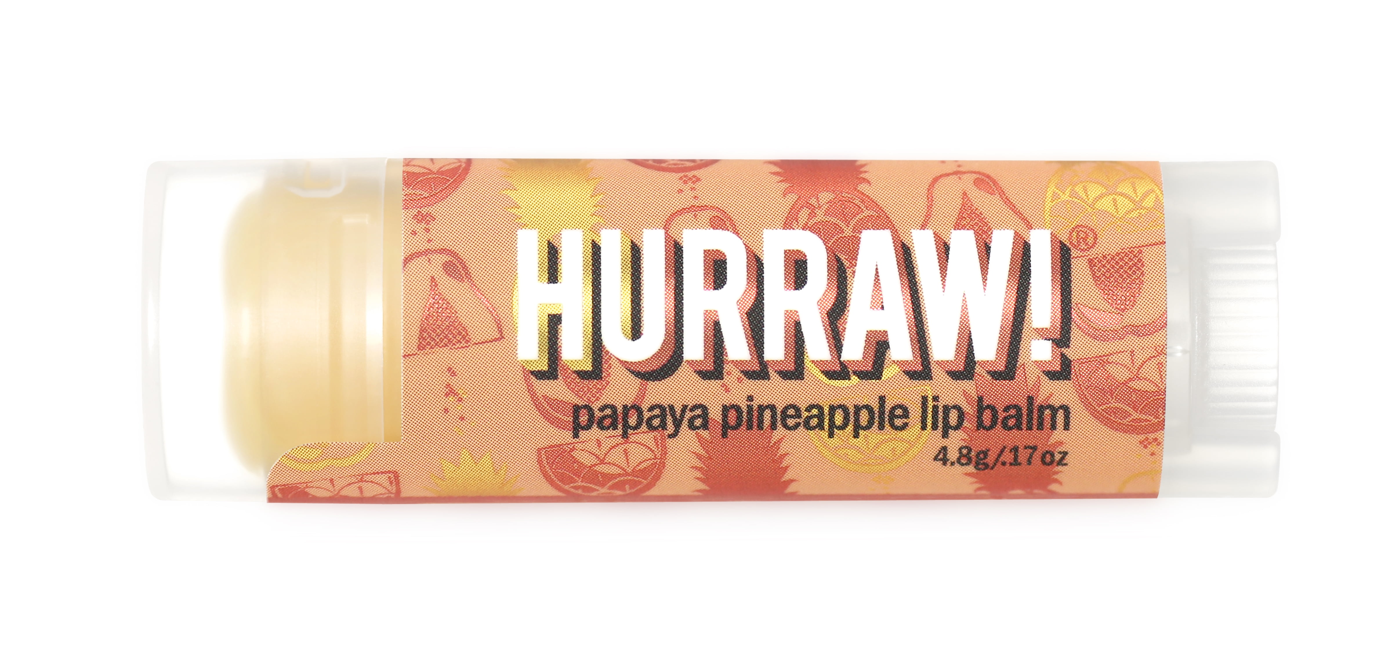 Bek tuin Graveren Hurraw! Papaya Pineapple Lip Balm - Walmart.com