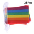 thumbnail image 2 of Miangastore Drapeaux Suspendus Colorés pour Décoration de Fête en Polyester Durable Parfait pour Intérieur, 2 of 8
