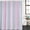 Pink, variant on Polyester Fabric Blue Yellow Striped Shower Curtain, Colorful Ombre Abstract Stripes Waterproof Bathtub Curtain Bathroom Decor Set with Hooks 36 x 78 Inches