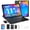 Black, variant on POCKAM P11 Pro 11 inch Tablet , Android 16 Tablet with Keyboard, Gemini AI, 48GB RAM+128GB ROM/2TB, Octa-Core T7250, 8800mAh/18W, 120Hz Display, 13MP+5MP, 5G WiFi, GPS, FM, Face ID, OTG